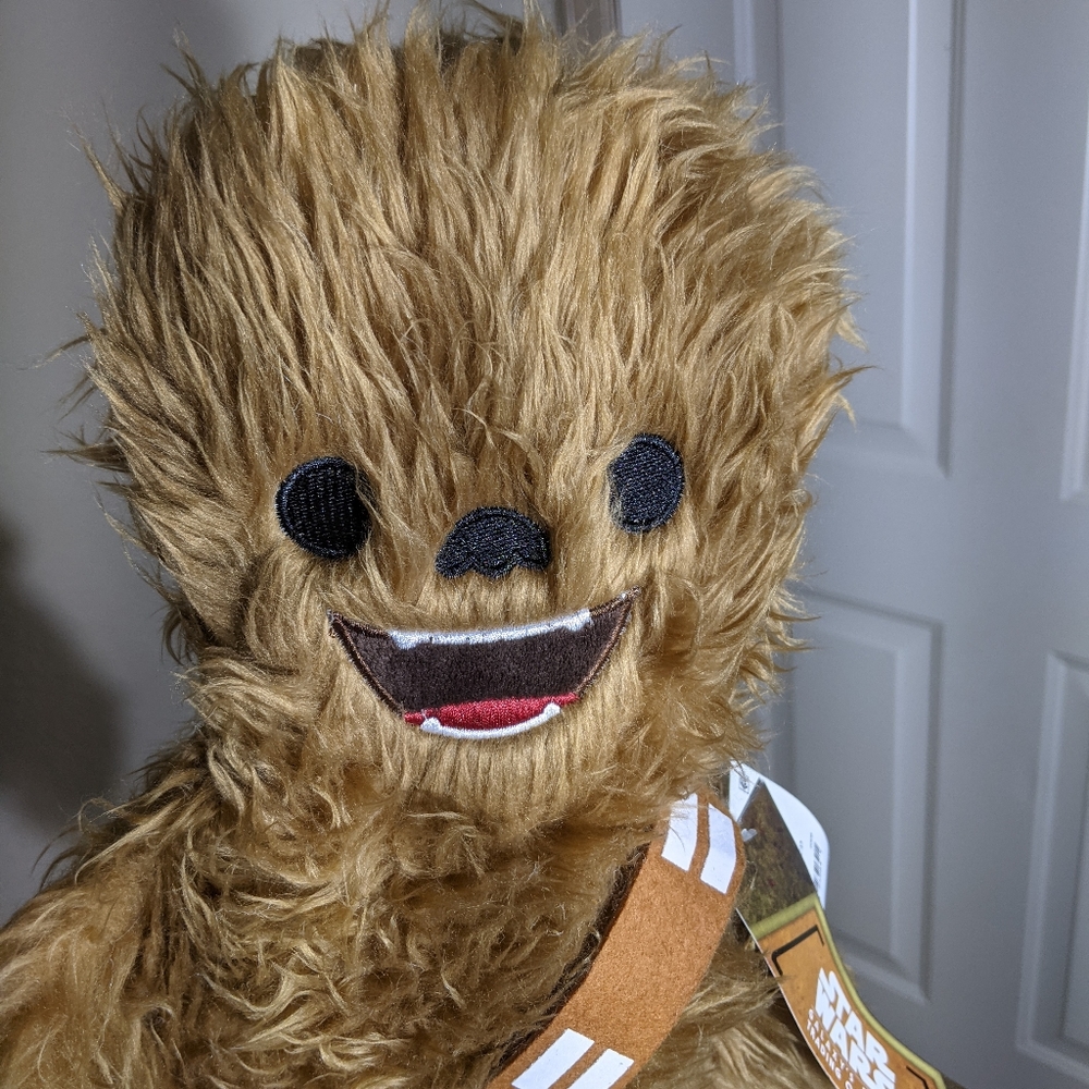 (NWT) Star Wars Chewbacca plush.